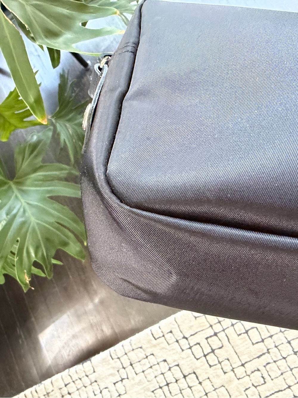 Longchamp Black Crossbody Nylon Mini Bag - Picture 6 of 14